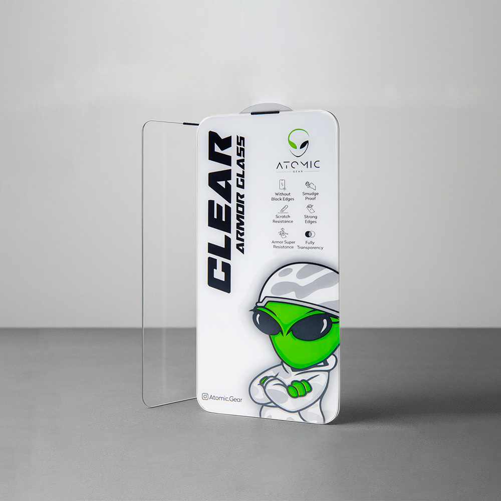 Protector Atomic Clear Glass Blindado